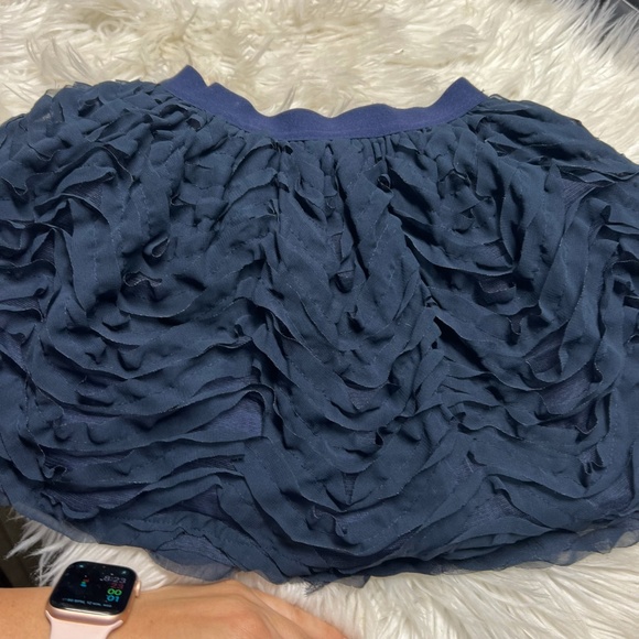 girls navy blue skirt size 5/6 - Picture 3 of 3